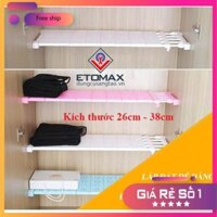 [Freeship-Hàng Loại 1] Kệ chia ngăn tủ đa năng không cần khoan bắt vít 26-38cm