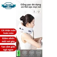 [FreeShip – Hàng Nhật] Gối Massage Cổ Vai Gáy Chữ U - Uhaped