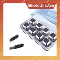 [FREESHIP-HÀNG SIÊU CẤP] Đá Lạnh Inox không Tan Cooling Cubes 8 Viên Hàng Cao Cấp