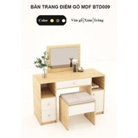 [FREESHIP HCM] Bộ Bàn Trang Điểm + Gương + Ghế Ngồi Tatana BTD009 - có thiết kế theo yêu cầu
