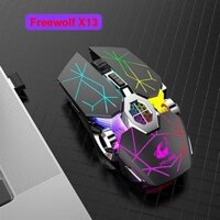 [Freeship - HCM] Chuột không dây Freewolf X13 (pin sạc)