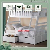 [Freeship HCM] Giường Tầng Victoria (1m/1m4) Gỗ Tự Nhiên - Tiết Kiệm Diện Tích - Người Lớn Sử Dụng Được