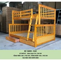 [Freeship HCM] Giường tầng (1m2/1m4) Gỗ Tự Nhiên - Tiết Kiệm DIện Tích