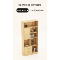 [FREESHIP HCM] Kệ Sách Gỗ MDF Tatana KS019 – có thiết kế theo yêu cầu khách hàng