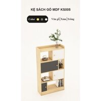 [FREESHIP HCM] Kệ Sách Gỗ MDF Tatana KS005 – có thiết kế theo yêu cầu khách hàng