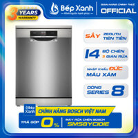[FREESHIP- HCM] Máy Rửa Chén Độc Lập Bosch SMS8YCI01E Series 8 - Chính Hãng Bosch Việt Nam - BH 3 Năm TOÀN QUỐC