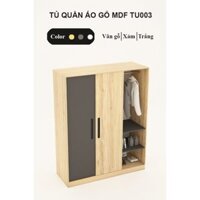 [FREESHIP HCM] Tủ Quần Áo Gỗ Cửa Lùa, Nội Thất Phòng Ngủ Tatana TU003 – có thiết kế theo yêu cầu