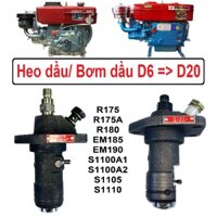 [Freeship] Heo dầu, bơm dầu D6 -> D20 MINH cụm tổng bơm máy dầu nhiên liệu diesel D7 D8 D9 D10 D12 D15 D18