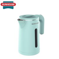 [FREESHIP HN]  Ấm siêu tốc Inox 2 lớp Sunhouse SHD1351, Dung tích 1,7 lít, Công suất 1500W, Bảo hành 12 tháng