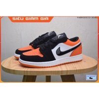 (FREESHIP+HỘP) Giày thể thao AIR JORDAN 1 Low Sail University Gold Black MÀU CAM trắng siêu phong cách