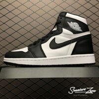 (FREESHIP+HỘP+QUÀ) Giày thể thao AIR JORDAN 1 Retro High Black White Đen trắng cổ cao cực đẹp cho nam và nữ : "
