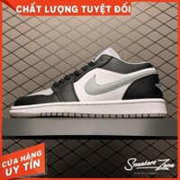 (FREESHIP+HỘP+QUÀ) Giày thể thao AIR JORDAN 1 Low shadow thấp cổ màu đen xám cực đẹp SALE 20 % ` "
