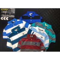 Freeship ★ (kèm ảnh thật) ★ Áo VNXK Nam Nữ Cổ Bẻ ★ Thun Nam Sọc BURBERY Đẹp, Hàng Cotton Cao Cấp Cực COOL NGẦU