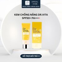 (FreeShip) Kem chống nắng DR.VITA VITAMIN SUN CREAM COVER SPF50+ PA++++