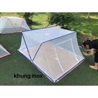 FreeShip Khung INOX - Mùng chụp người lớn gấp gọn dễ dàng sử dụng,khung mùng chắc chắn