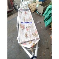 [FREESHIP] KHUNG VÕNG XẾP EM BÉ & LƯỚI VÕNG LOẠI ĐẸP, ỐNG SẮT LỚN Φ32, LƯỚI KHỔ RỘNG, DÀY,CHẮC CHẮN