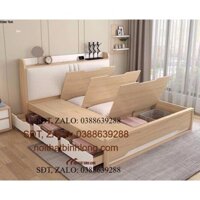 [FREESHIP KV HÀ NỘI] Giường Gỗ MDF Đa Năng