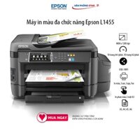 [FREESHIP] Máy in phun đa năng A3 Epson L1455 (In,Scan,Copy, Fax) 18 trang / 1 phút độ phân giải 4800 x 1200 dpi