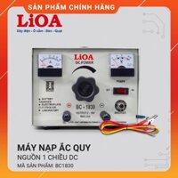 [FREESHIP] Máy nạp ắc quy LiOA BC1830 chính hãng - Máy sạc bình ắc quy 12V 30A 100Ah