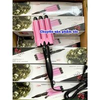 ✅freeship✅ Máy uốn tóc 3 trục sóng nước HE-19
