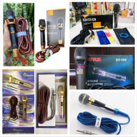 [FREESHIP] MICRO/MIC KARAOKE CÓ DÂY MQ-104, SHUNSION SN-699A, SN-688, ZI BI EO 68S, TOMAHAWK
