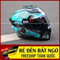[FREESHIP] MŨ BẢO HIỂM FULLFACE ROC 1 KÍNH - ROYAL M138B LÊN TEM SHOEI Helmet Henry's