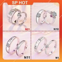 [FREESHIP]  Nhẫn Cặp Tình Yêu Luxury