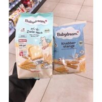 [Freeship + Nội địa Đức] Bánh mì hữu cơ ăn dặm Babydream - Tiêu chuẩn Bio Đức- Hàng đi air có bill mua hàng