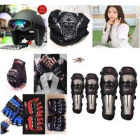 FreeShip Nón bảo hiểm Dammtrax Black + Kính chống tia nắng UV, che nắng, đi đêm loại tốt XP90136 Vn