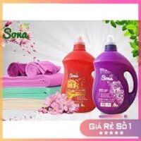 FreeShip - Nước giặt sinh học Sona Hương Comfort 3.6kg - Chính Hãng