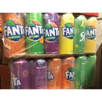[FREESHIP] Nước ngọt có ga Fanta Thái Mix nhiều vị trái cây 330ml - thùng 24 lon