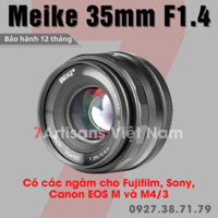 [FREESHIP] Ống Kính Meike 35mm F1.4 và Fujian CCTV 35mm F1.6 VIII - Lens đa dụng cho Sony, Fujifilm, Canon EOS-M và M43