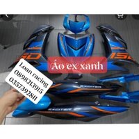 [FREESHIP + QUÀ 30K]DÀN ÁO, VỎ NHỰA  EXCITER 150 2021 MÀU XANH KÈM TEM HÀNG ZIN _ LOAN RACING SHOP