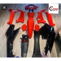 [FREESHIP + QUÀ 30K]DÀN ÁO WAVE THÁI 110 MÀU ĐO ĐEN HÀNG ZIN CHÍNH HÃNG HONDA THÁI _ shop phụ tùng honda