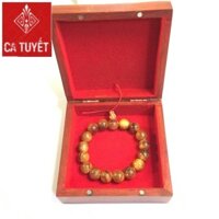 [FREESHIP] QUÁ ĐẸP Combo bộ hộp gỗ + vòng huyết long 12ly 17 hạt
