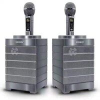 [Freeship+ Quà trị giá 50k + tặng 02 mic ] Loa Bluetooth  SD128 Kép ,loa Karaoke gia đình siêu hot