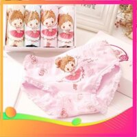 [FREESHIP] Quần lót bé gái, quần chip bé gái gói 4 cái