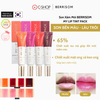 [Freeship+Sale 99K] Son xăm BERRISOM my lip tint pack giữ màu son lên đến 24 giờ_Mỹ phẩm Hàn Quốc chính hãng