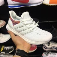 [FREESHIP - SẴN] Giày thể thao ULTRA BOOST TRẮNG THỔ CẨM . Hàng như hình chất lượng tốt Hàng Sẵn 2020 New