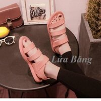 [Freeship]- Sandal đi mưa 3 quai dán - 3 màu cực xinh -Kho Giay Phuong Linh Xịn Nhất