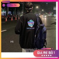 [FREESHIP]  [ Siêu Hot ] Áo gió cúc bấm Phản quang rubic 3x3  siêu hot, siêu thời trang