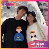 [FREESHIP]  [ Siêu Hot ] Áo đôi nỉ bộ OH NO.  siêu hot, siêu thời trang