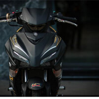 [FreeShip] [Siêu Sale] TEM RỜI mẫu Y16ZR vàng đồng cho Exciter 155 đen nhám - tem cao cấp không bay màu Decal 1668