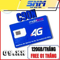 [FREESHIP] Sim 4G Mobifone C90N - CV119 - MIỄN PHÍ 2 THÁNG - 120GB DATA TỐC ĐỘ CAO - 4GB/NGÀY - SIM NGỌC MAI