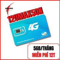 [FREESHIP] Sim 4G Viettel D500 - D500T - 12UMAX50N - D900 - 5Gb/tháng Trọn Gói 1 Năm - NGHE GỌI ĐƯỢC - ABIKIMA