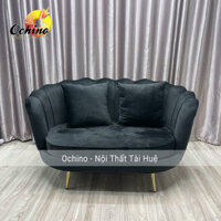 (FREESHIP) Sofa sen Dài, Ghế sofa Đơn có tựa lưng trang trí shop và phòng Khách Mẫu sen cách điệu ( Đủ Màu)