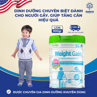 Freeship Sữa Tăng Cân Cho Người Gầy, Suy Dinh Dưỡng (1+),WEIGHT GAIN 900g