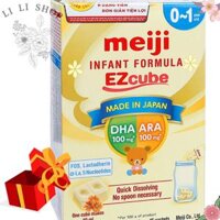 [Freeship] Sữa thanh Meji Infant Ezcube 432g cho bé từ 0 đến 1 tuổi bổ sung dinh dưỡng và vi chất dinh dưỡng cần thiết cho sự phát triển của trẻ - Li Li Shop