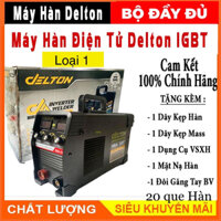 💡FREESHIP💡 Tặng Bó 20 que Hàn que chấm boong 4 ly  Máy Hàn điện tử DELTON MMA-500S  INVETER công nghệ Nhật Bản