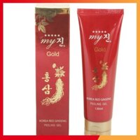 [Freeship] Tẩy Da Chết Sâm Đỏ My Gold Korea Red Ginseng Peeling Gel 130ml